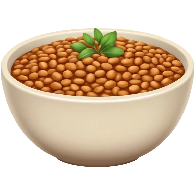 bowl of lentils emoji
