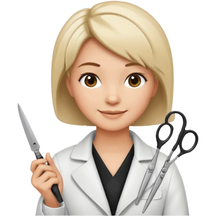 Hairdresser with scissors




 emoji