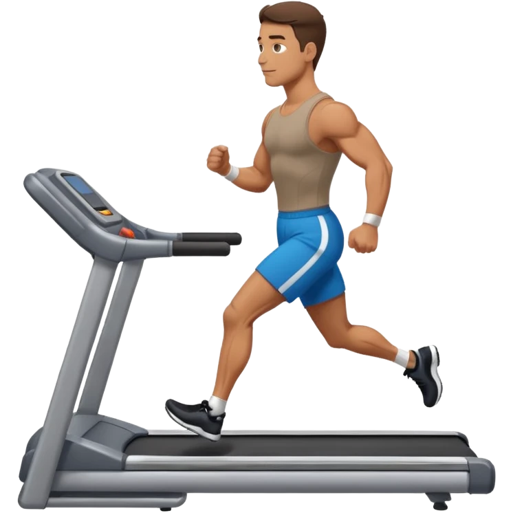 guy working out walking  emoji