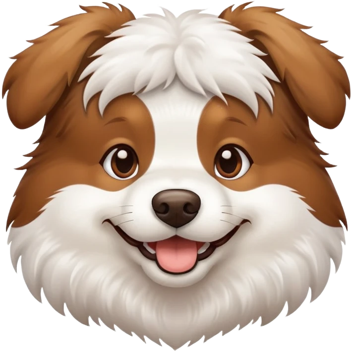 nice friendly dog emoji