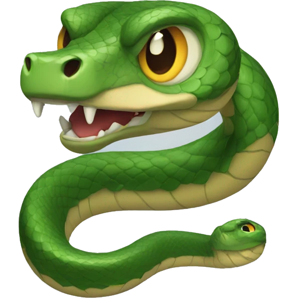 Strong snake emoji