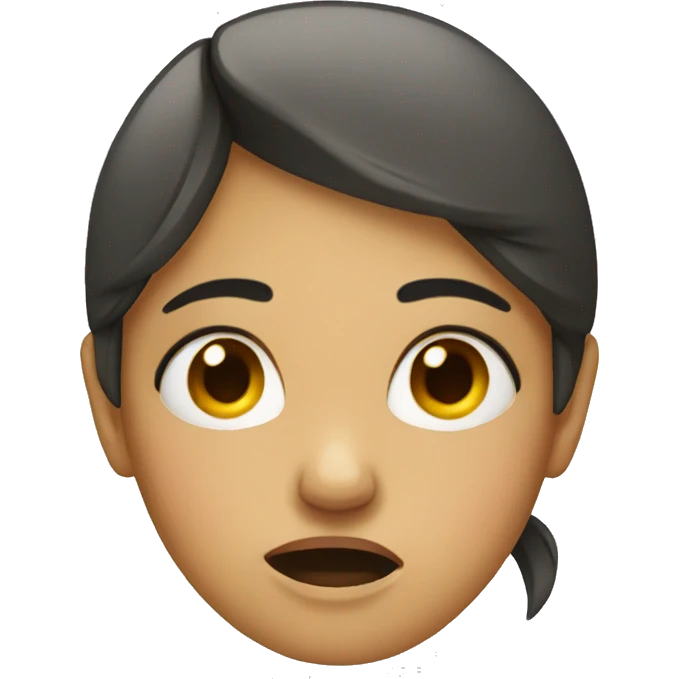 Woman crying emoji