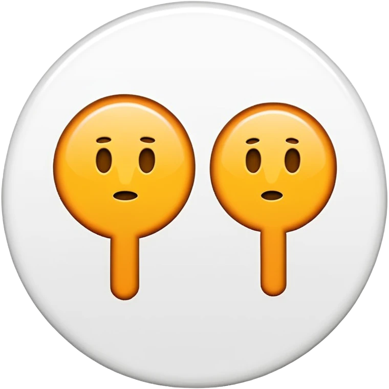 2 exclamation marks in a circle with white colour and its background colour colour must be light blue emoji