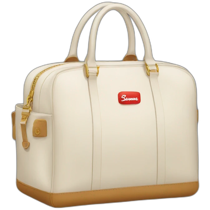 Supreme bag emoji