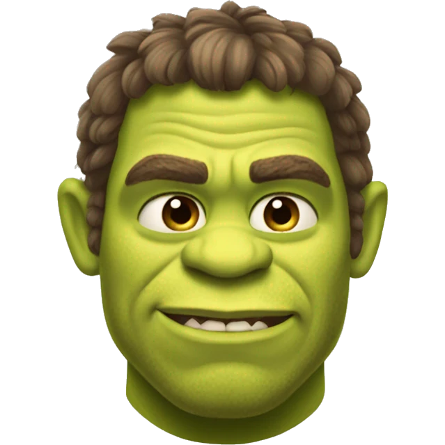 Buff Shrek emoji