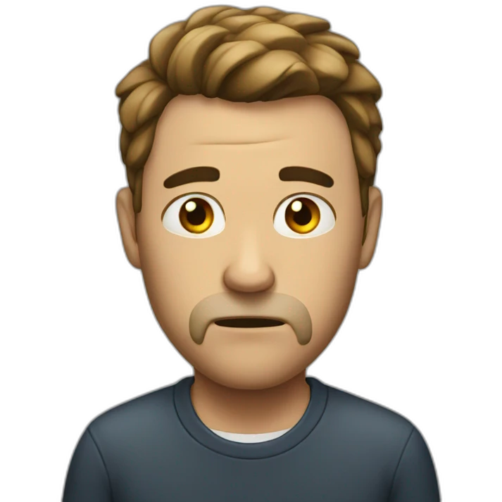 guilty man emoji