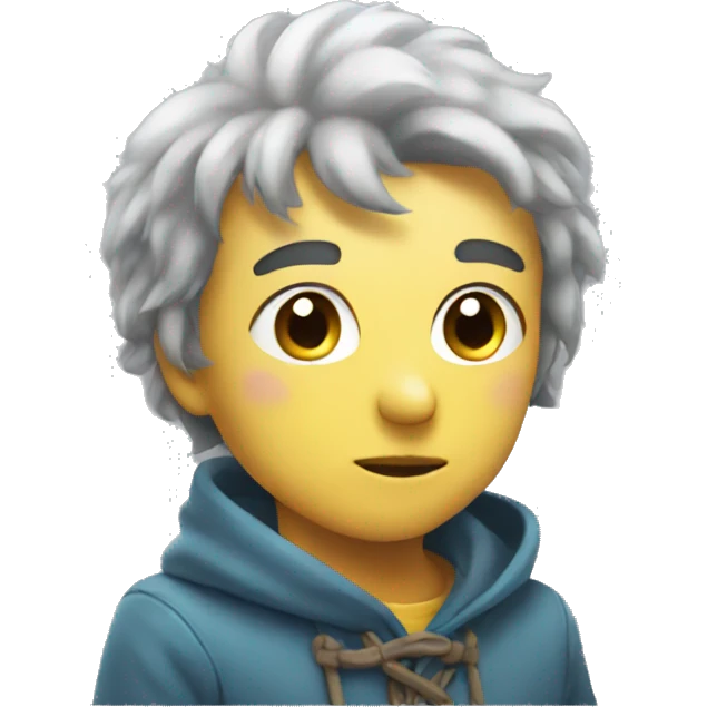 Cute mist emoji