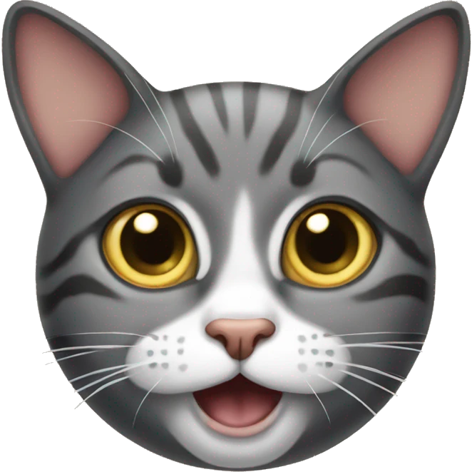 shocked cat emoji