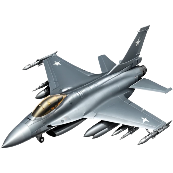 Un avion de combate emoji