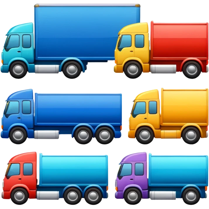 trucks emoji