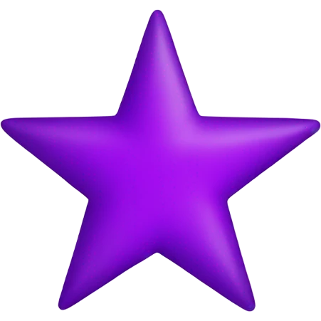 Purple ⭐️⭐️ emoji
