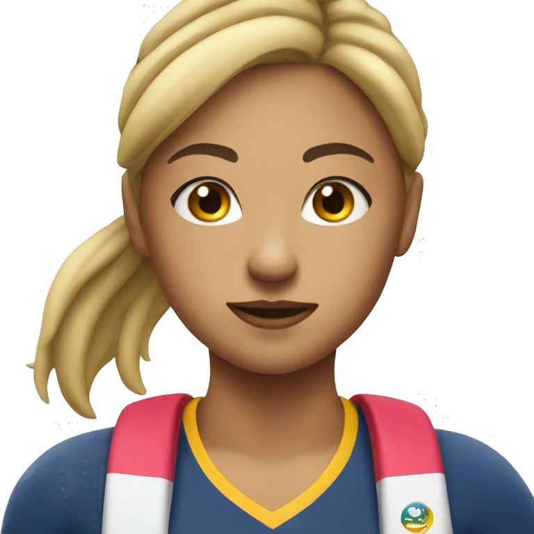 Sportif girl emoji