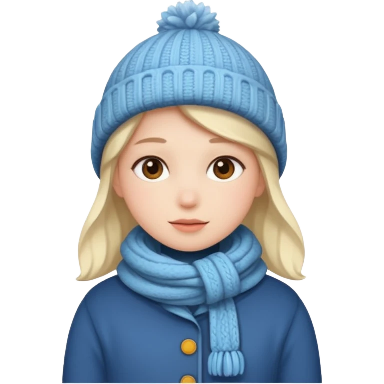 Cute winter clothes emoji