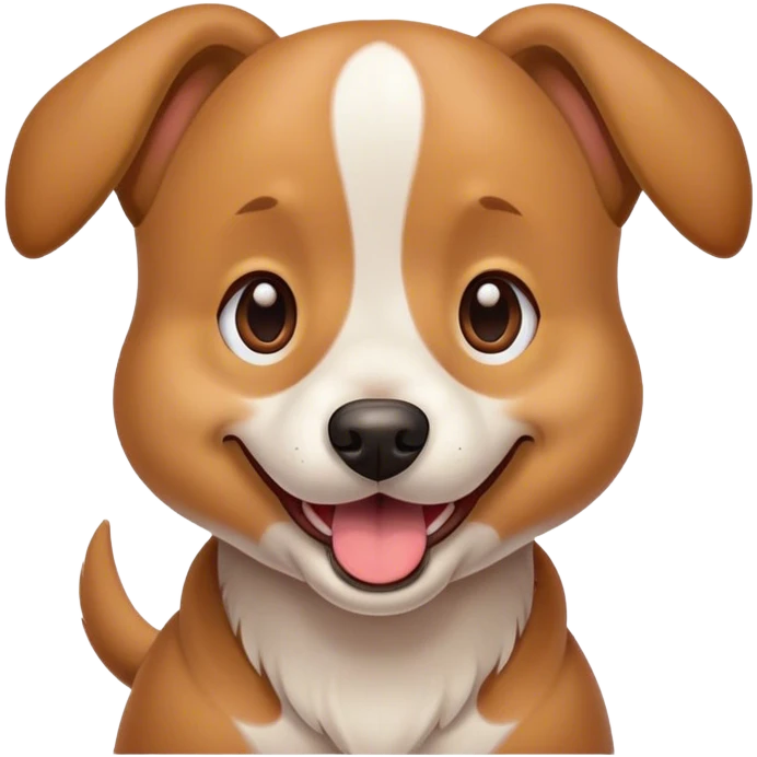 Dog smile emoji