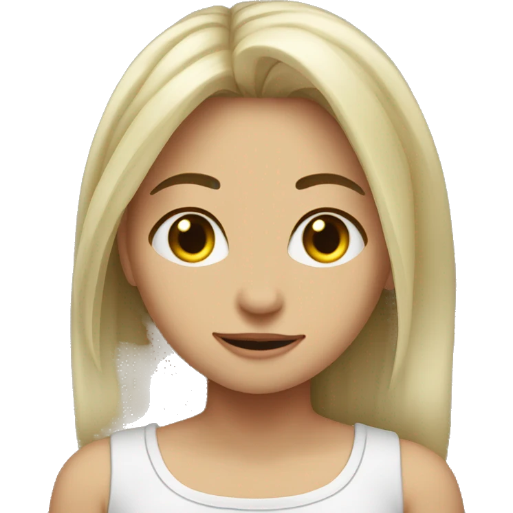 Девушка грустит  emoji