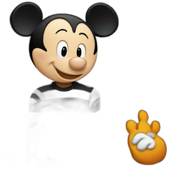 Mickey in Jail emoji