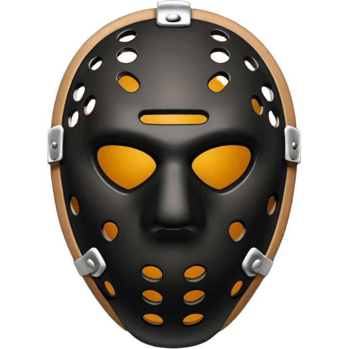 Masque de hockey de kanye west  emoji