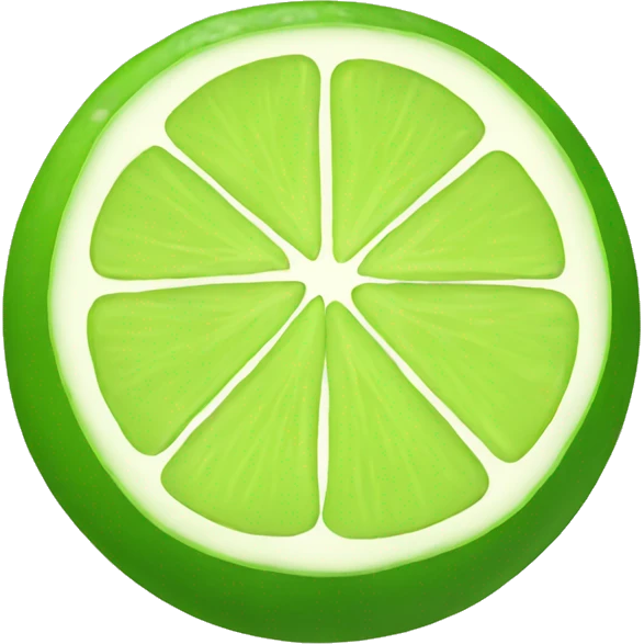 Lime emoji