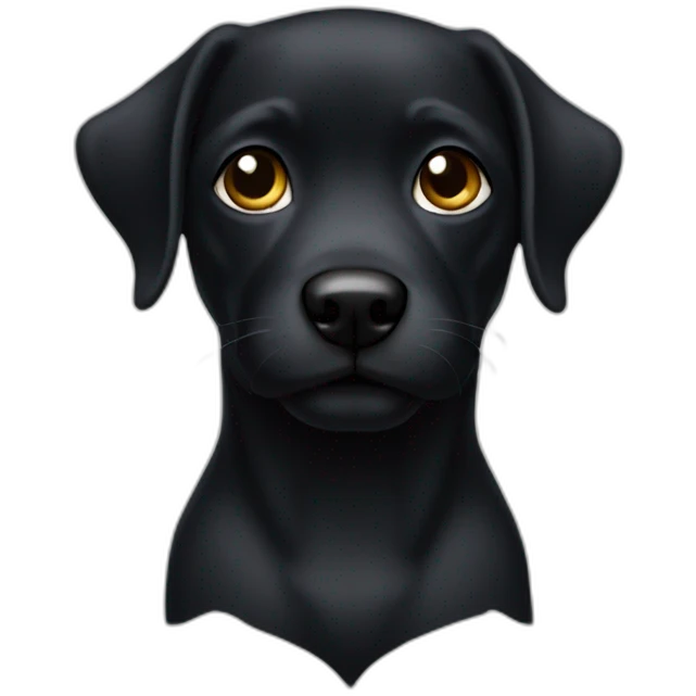 Black Pomepoo emoji