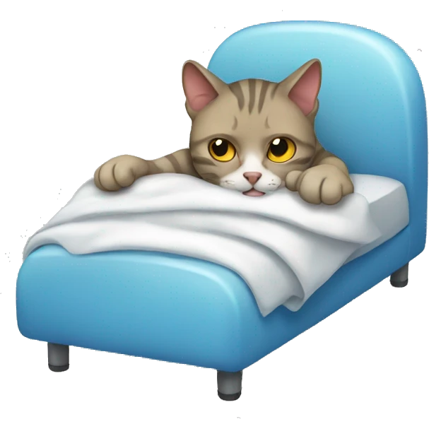 SICK CAT emoji