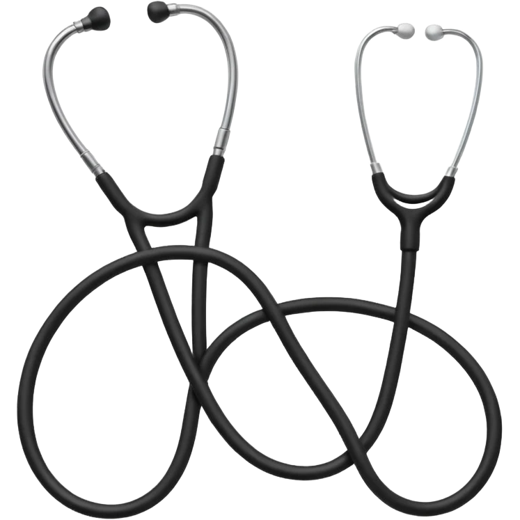 black Stethoscope emoji