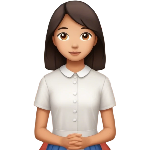 singaporean church girl emoji
