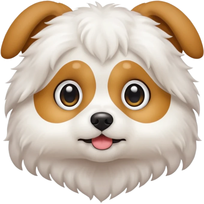 Anime kawaii dog emoji