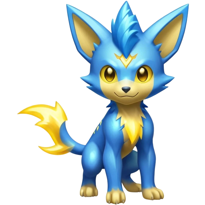  Shiny Sparkly Shinx-Manectric-Fakémon-creature emoji