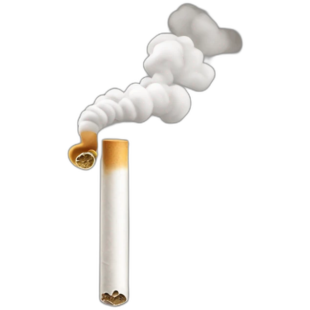 Joint avec de la fumée emoji