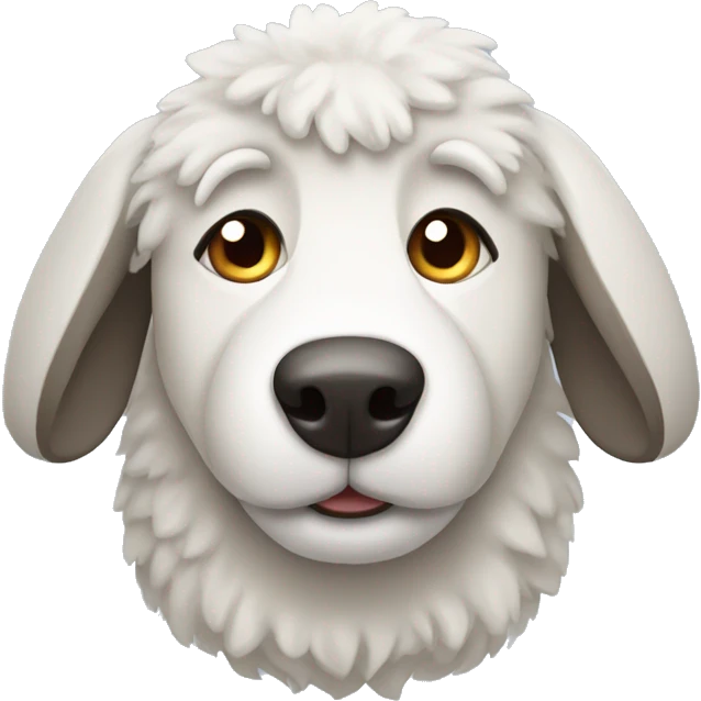 sheep dog emoji