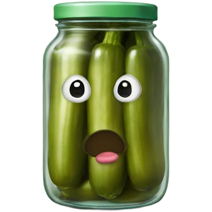pickles in a jar emoji