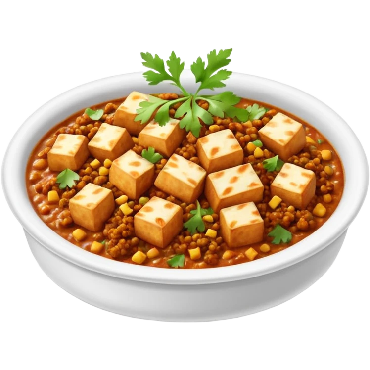 Paneer keema dish emoji