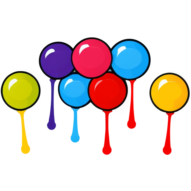 Bouncing balls emoji