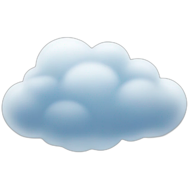 Cloud Hosting emoji