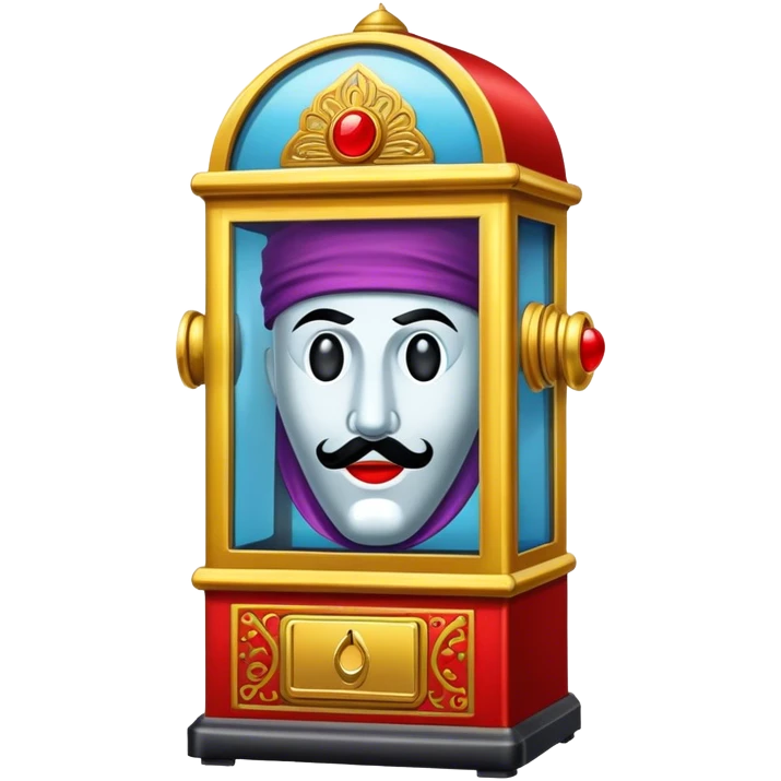 Realistic Zoltar Machine emoji