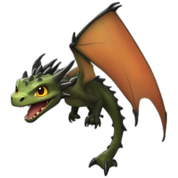 Hookfang toothless hybrid emoji