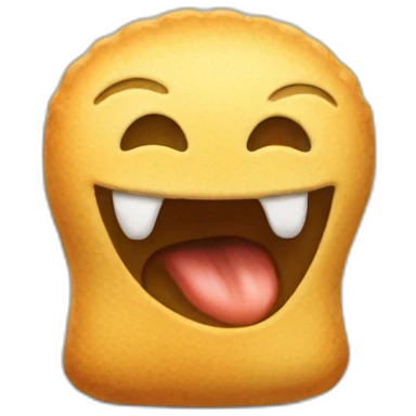 Chat qui mange un grelot emoji