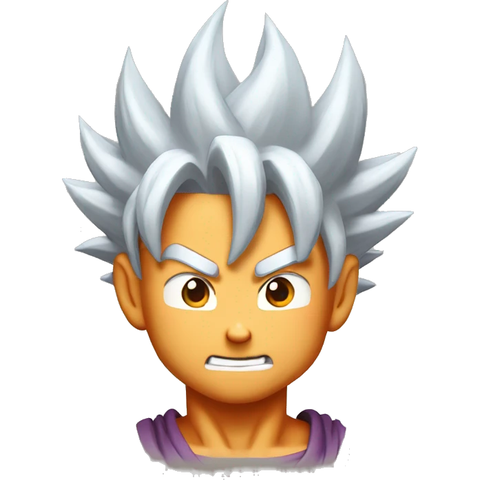 Goku super saiyan god emoji
