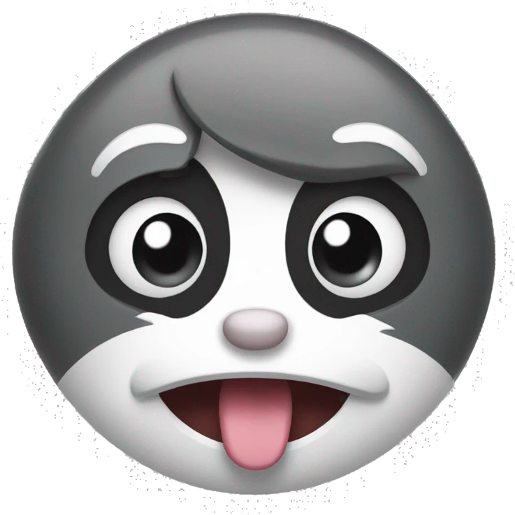 Mewing emoji