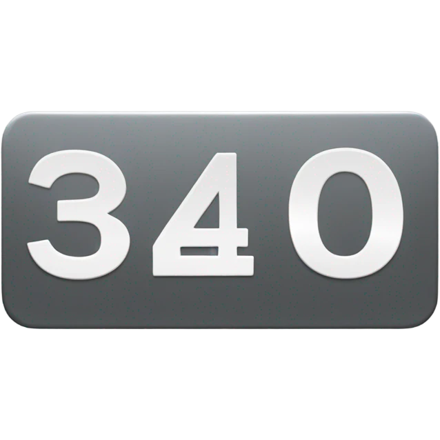 Car number plate  emoji