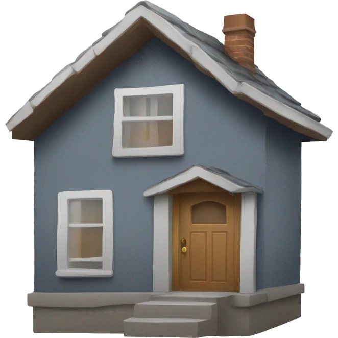 house on feet emoji