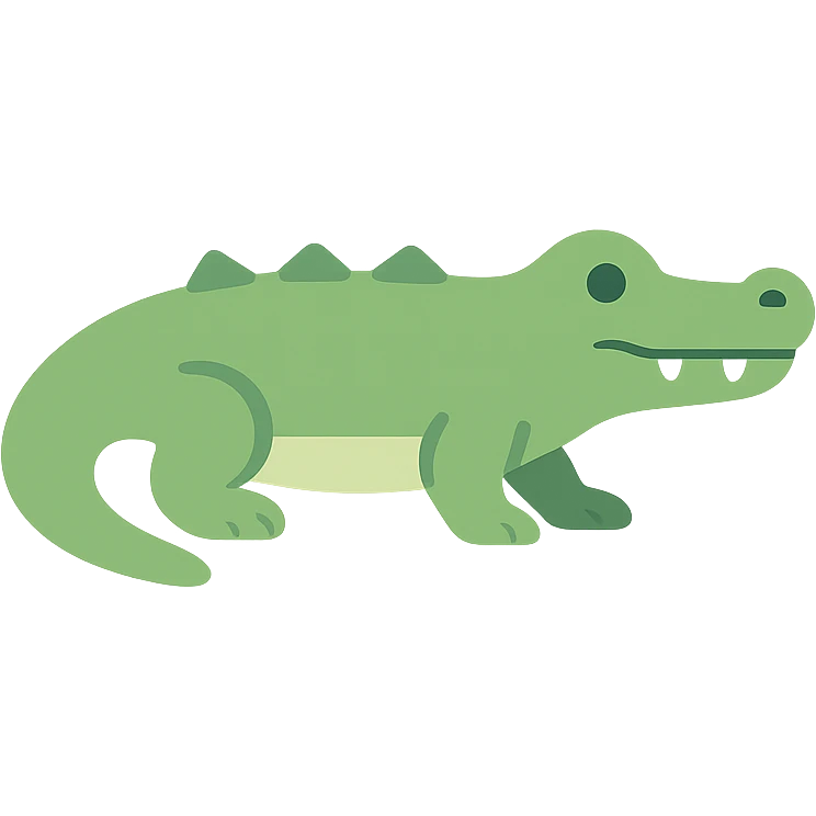 Alligator emoji