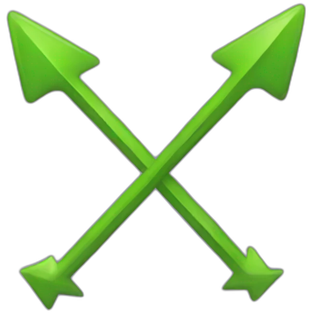 Acid Arrow emoji