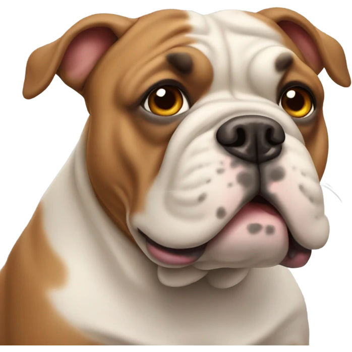 bull dog emoji