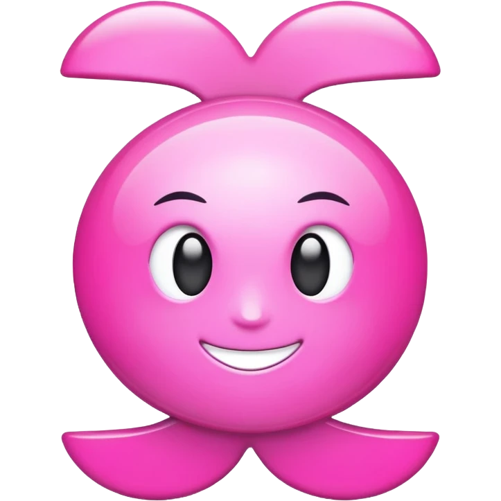 pink ready sign emoji
