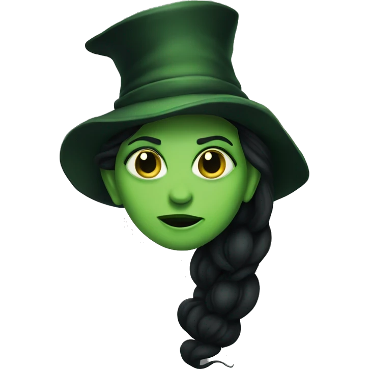 Elephaba from wicked emoji