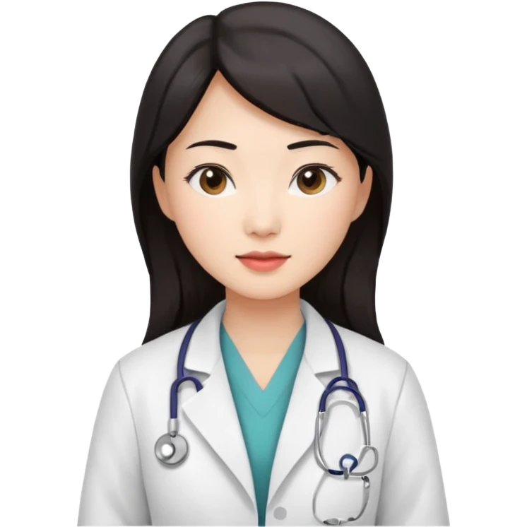 asian woman doctor emoji