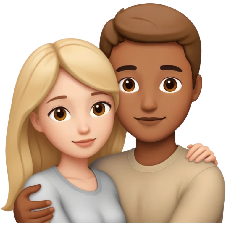 intimate moment between lovers emoji