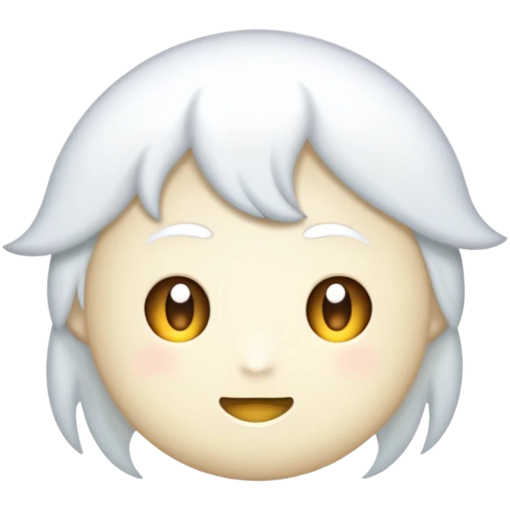 白色愛心 emoji