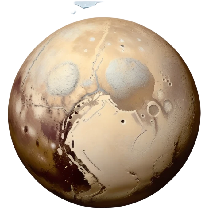 dwarf planet Pluto emoji